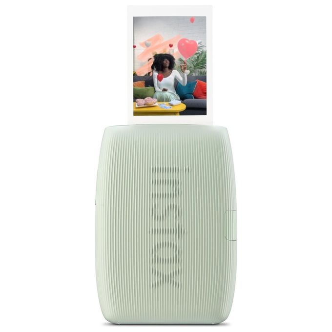 Fujifilm 16832156 Instax Mini Link3 Stampante portatile istantanea Risoluzione 800 x 600 DPI Bluetooth 5.1 USB-C colore Sage Green