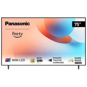 Panasonic TV-75W95AEG Smart TV 75'' Mini LED 4K Ultra HD Fire TV Dolby Vision IQ HDR10+ AMD FreeSync Premium HCX Pro AI MKII colore Nero