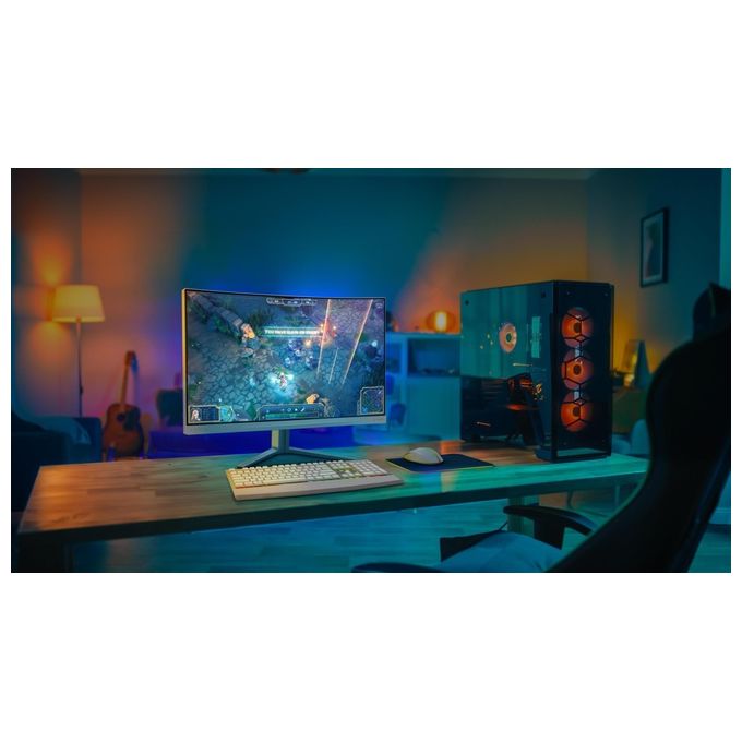 Philips 27M2C5201L-00 Evnia Monitor Gaming Curvo 27'' Full HD 1920x1080 180Hz 1ms VA FreeSync HDR10 colore Bianco
