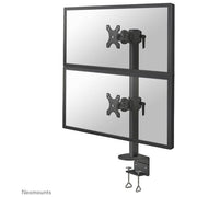 Neomounts FPMA-D960DVBLACKPLUS Supporto per Schermo Piatto da Scrivania Accs colore Nero