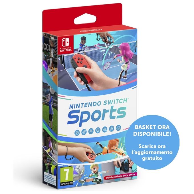 Nintendo 10008521 Switch Sports Videogioco Nintendo Switch Sport Multiplayer Online PEGI 7 Supporto fisico
