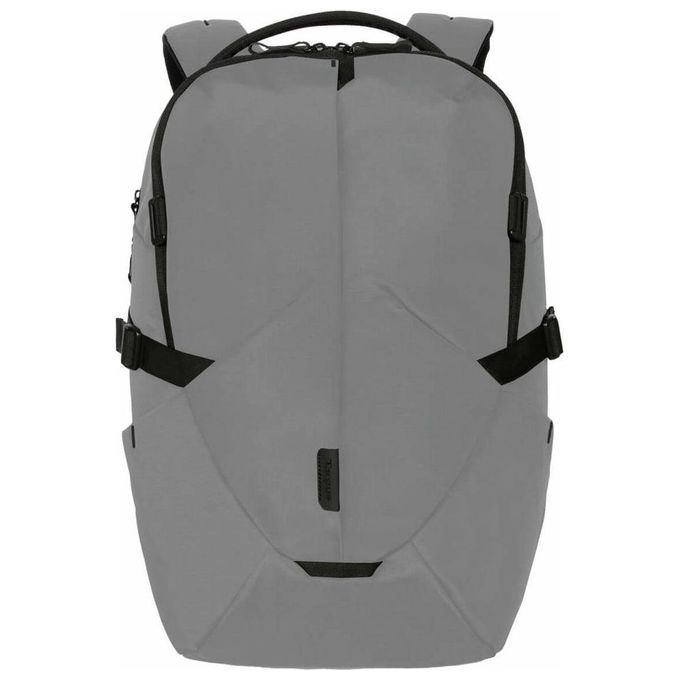 Targus TBB64904GL Terra EcoSmart Zaino per Laptop 15-16 Pollici 23 L con Scomparto Antipioggia e Sistema Fissaggio Casco colore Grigio