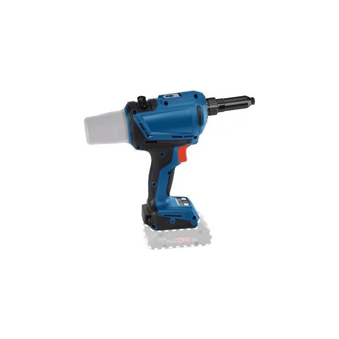 Bosch 0 601 9K5 001 GRG 18V-16 C Rivettatrice Elettrica a Batteria 18 V 4 Ah 16000 N Motore Brushless Bluetooth Integrato colore Nero Verde