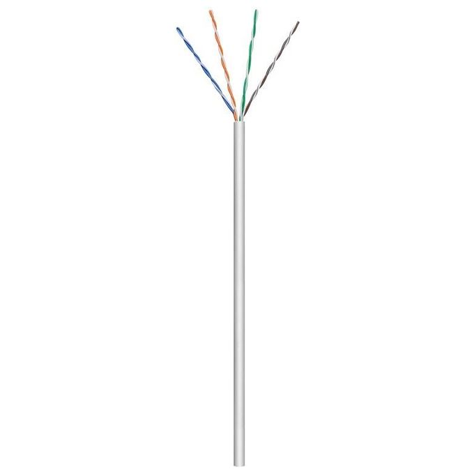 Ednet matassa 305 mt cavo cat 5e flessibile utp cca