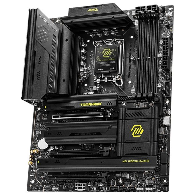 MSI MAG Z890 TOMAHAWK WIFI Scheda Madre Intel Z890 ATX con 4 Slot DDR5 256 GB 4 M.2 Wi-Fi 7 2.5GbE Thunderbolt 4 colore Nero
