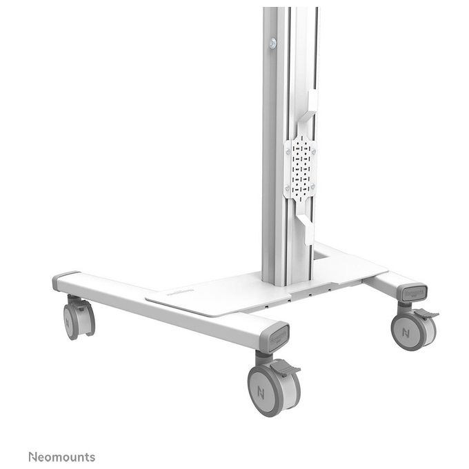 Neomounts FL50S-825WH1 Carrello TV da Pavimento Regolabile in Altezza 37-75'' VESA 100x100-600x400 mm 70 Kg TUV Certificato colore Bianco