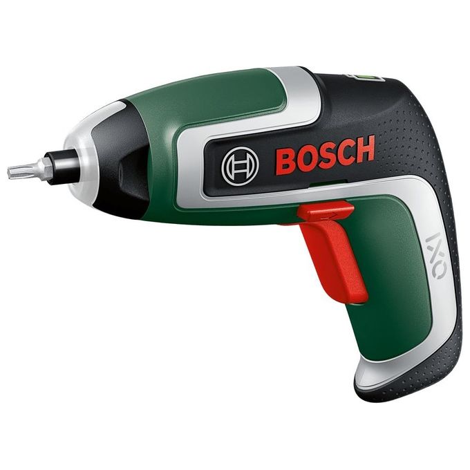 Bosch 06039E0000 IXO 7 Avvitatore a Batteria 3,6V 2Ah 235 rpm 5,5 Nm Motore Brushless LED 360° colore Nero Verde