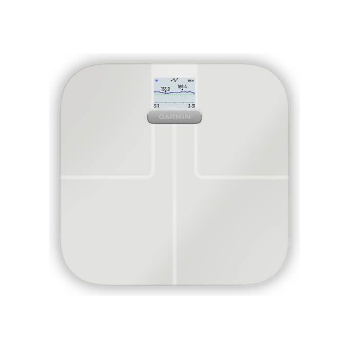 Garmin 010-02294-13 Index S2 Bilancia Impedenziometrica Smart Wi-Fi Bluetooth fino a 16 Utenti colore Bianco