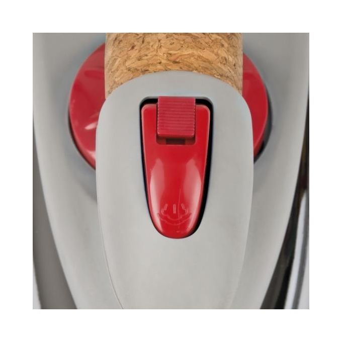 Girmi ST0300 Ferro da Stiro con Caldaia 2000W Serbatoio 700 cc Pressione 2,5-3 bar Piastra Alluminio Impugnatura Sughero