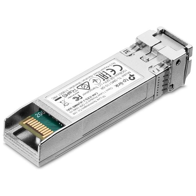 TP-Link SM5110-SR Omada Modulo Transceiver SFP+ 10GBase-SR Fibra Ottica Multimodale LC 10000 Mbit-s 850 nm DDM Hot-Swap