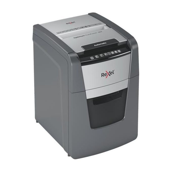 Rexel 2020090X Optimum Autofeed+ Distruggidocumenti Automatico 90 Fogli
