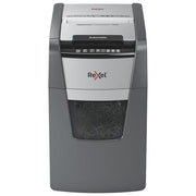 Rexel 2020130X Optimum Auto Feed+ Distruggidocumenti Automatico 130 Fogli Taglio a Frammento 44 Litri Cestino Removibile