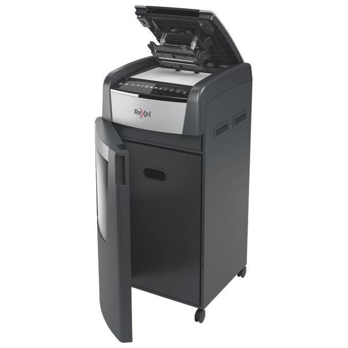 Rexel Distruggidocumenti automatico Optimum AutoFeed+ 750X con taglio a frammenti