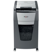Rexel Optimum Auto Feed+ Distruggidocumenti Automatico 300 Fogli Taglio a Frammento 60 Litri Cestino Removibile con Rotelle