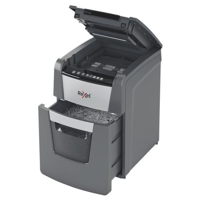 Rexel Optimum Auto Feed+ Distruggidocumenti Automatico 100 Fogli 34 Litri