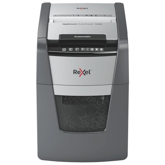Rexel Optimum Auto Feed+ Distruggidocumenti Automatico 100 Fogli 34 Litri