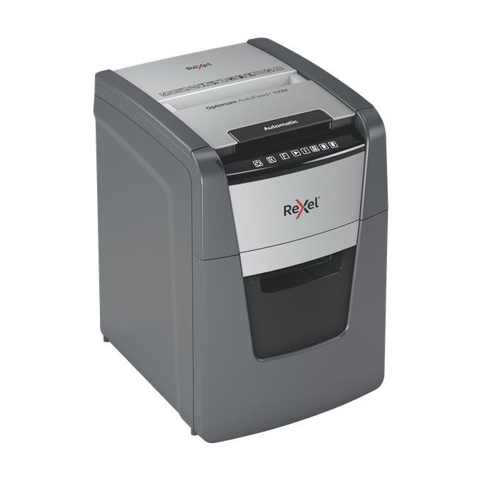 Rexel Optimum Auto Feed+ Distruggidocumenti Automatico 100 Fogli 34 Litri