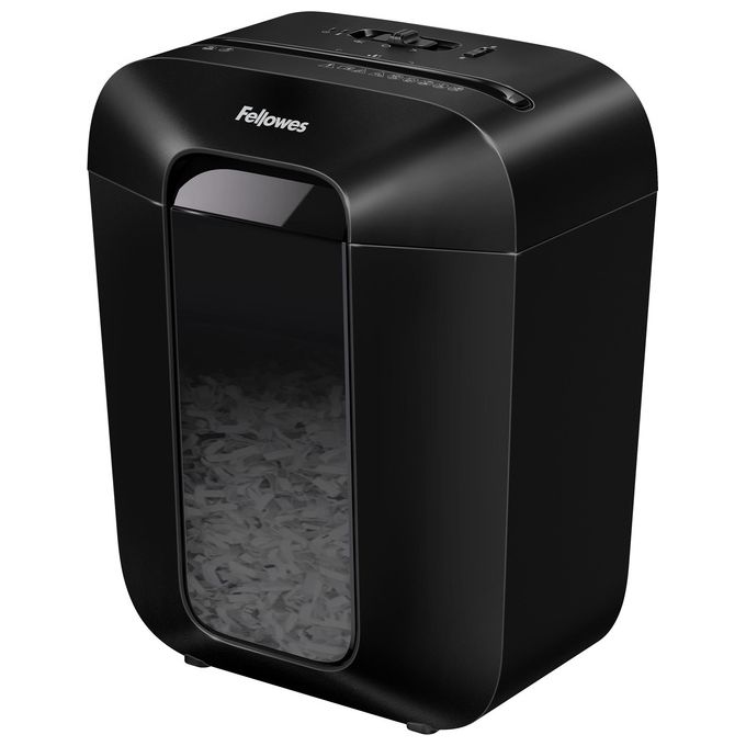 Fellowes Powershred LX45 Distruggi Documenti Triturazione Incrociata Nero