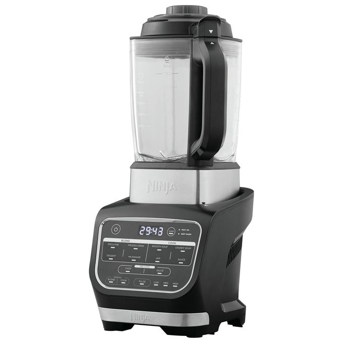 Ninja HB150EU Ninja Foodi Frullatore Riscaldante Soup Maker 1000W Capacita' 1,7L 10 Programmi Auto-iQ Vetro Antiaderente colore Nero