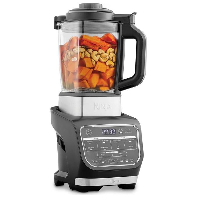 Ninja HB150EU Ninja Foodi Frullatore Riscaldante Soup Maker 1000W Capacita' 1,7L 10 Programmi Auto-iQ Vetro Antiaderente colore Nero