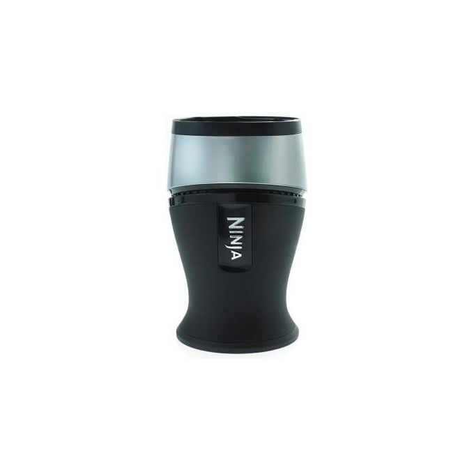 Ninja QB3001EUS Frullatore per Smoothie 700 W 2 Bicchieri 470 ml Tritaghiaccio Lame Pro Extractor colore Argento Nero