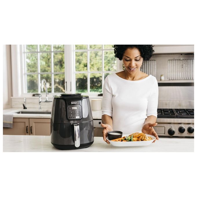 Ninja AF100EU Friggitrice ad aria 3.8 L 1550 W 4 Programmi Display Touch colore Nero