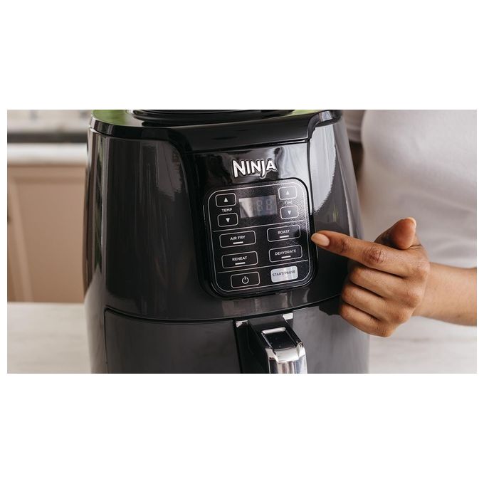 Ninja AF100EU Friggitrice ad aria 3.8 L 1550 W 4 Programmi Display Touch colore Nero