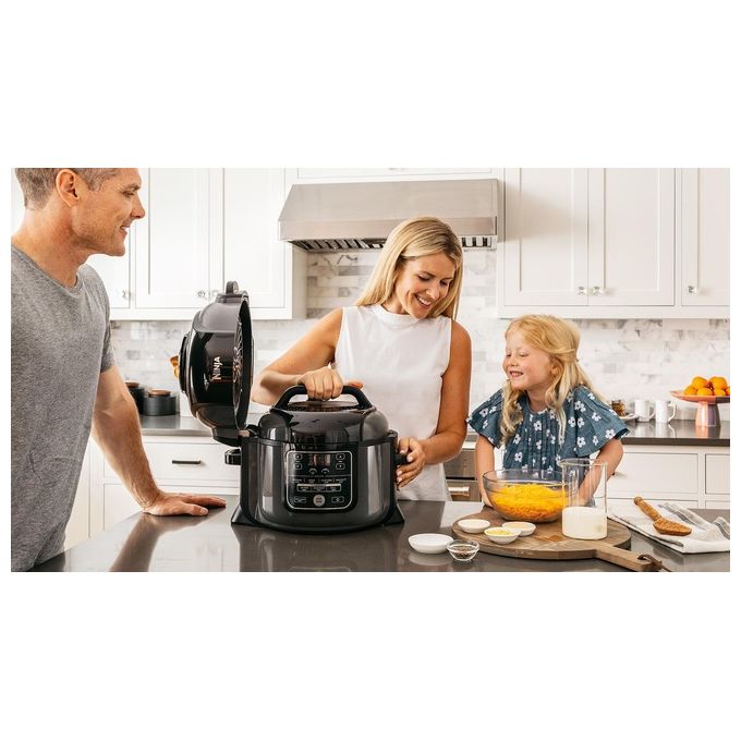 Ninja 984111 Foodi Multicooker 7 in 1 Capacita' 6 L Potenza 1460 W Tecnologia TenderCrisp colore Nero