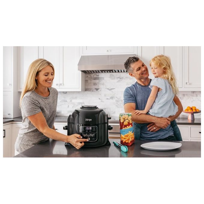 Ninja 984111 Foodi Multicooker 7 in 1 Capacita' 6 L Potenza 1460 W Tecnologia TenderCrisp colore Nero