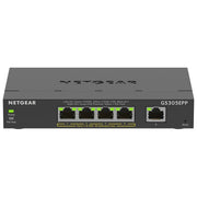 NETGEAR GS305EPP-100PES GS305EPP Switch Gestito L2-L3 5 Porte Gigabit Ethernet con PoE+ 4 Porte 120W colore Nero