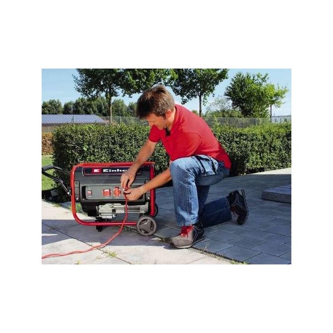 Einhell TC-PG 35-E5 Generatore di Corrente a Benzina Rosso Nero