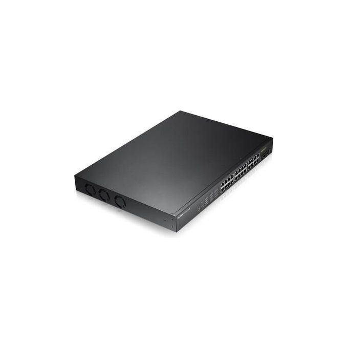 Zyxel GS190024HPV2-EU0101F GS1900 Switch Gestito 24 Porte Gigabit PoE+ 2 Porte SFP 1U Rack 19'' colore Nero