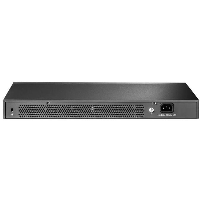 TP-Link SG3428X Omada Switch Gestito L2+-L3 24 Porte Gigabit 4 Slot SFP+ 10G 128 Gbps Fanless colore Nero