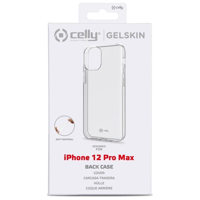 Celly Tpu Cover Gel Skin per iPhone 12 Pro Max 6.7