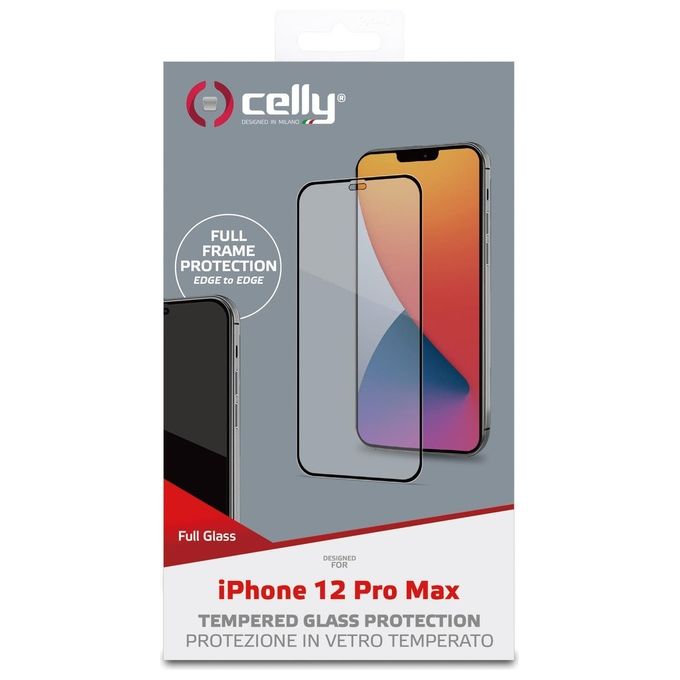 Celly Full Glass per iPhone 12 Pro Max 6.7