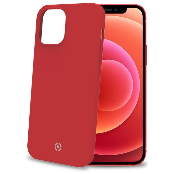 Celly Feeling Cover per iPhone 2020 5.4'' Rosso
