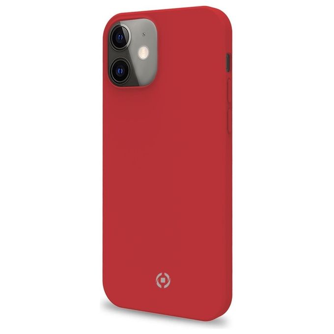 Celly Feeling Cover per iPhone 2020 5.4'' Rosso
