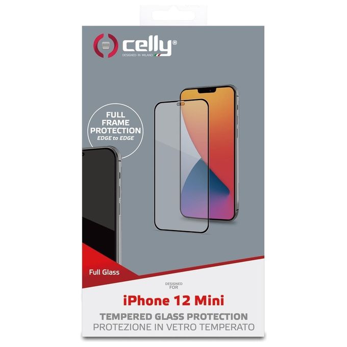 Celly Full Glass per iPhone 12 Mini 5.4
