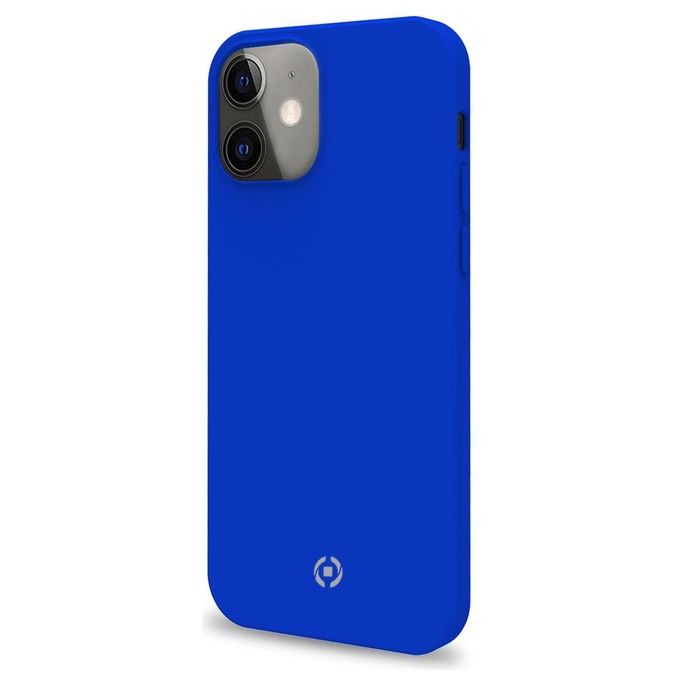 Celly Cover Feeling per iPhone 2020 5.4'' Blu