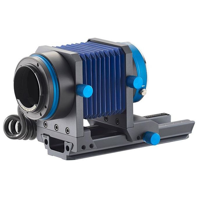 Novoflex BAL-NEX Soffietto Automatico per Macro Compatibile Sony E-Mount con Estensione da 29 a 116 mm colore Nero Blu