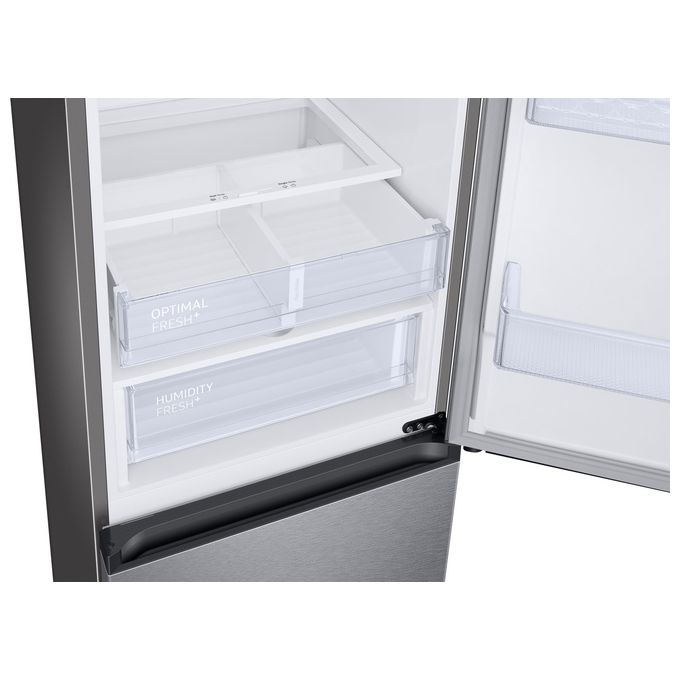 Samsung RB34C675DSA EcoFlex AI Frigorifero Combinato 344 L 185 cm Classe D 35 dB No Frost Wi-Fi Display Touch colore Acciaio Inossidabile