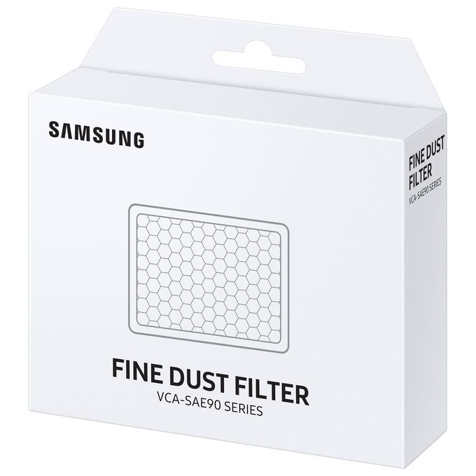 Samsung VCA-AHF90 Filtro Clean Station HEPA 5 strati per Aspirapolvere Elettrica filtrazione 99,999% colore Nero