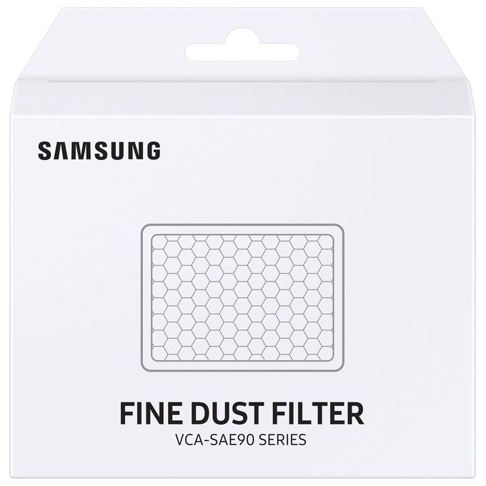 Samsung VCA-AHF90 Filtro Clean Station HEPA 5 strati per Aspirapolvere Elettrica filtrazione 99,999% colore Nero
