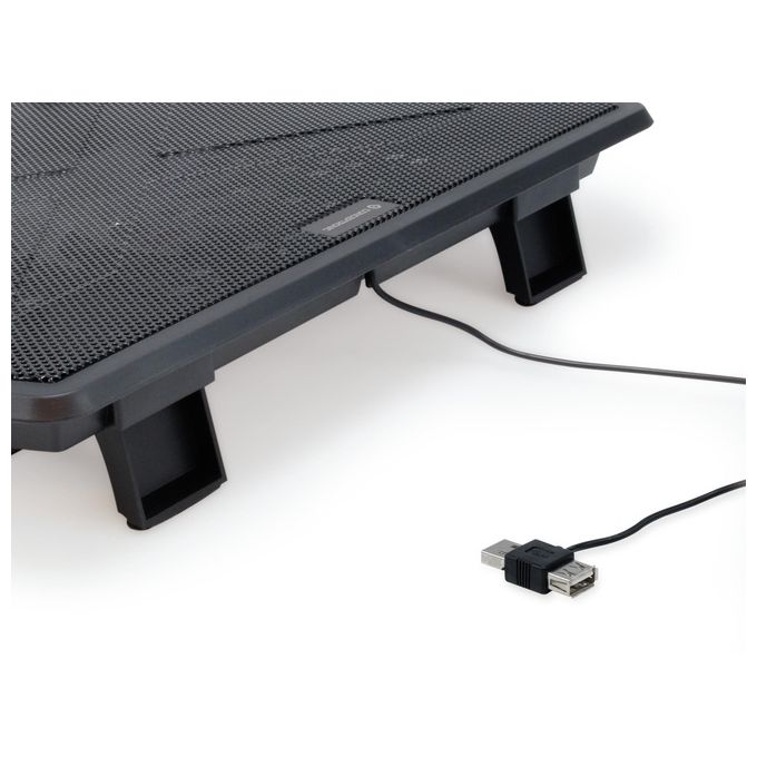Conceptronic THANA05B Base di Raffreddamento per Laptop 15.6'' Nero