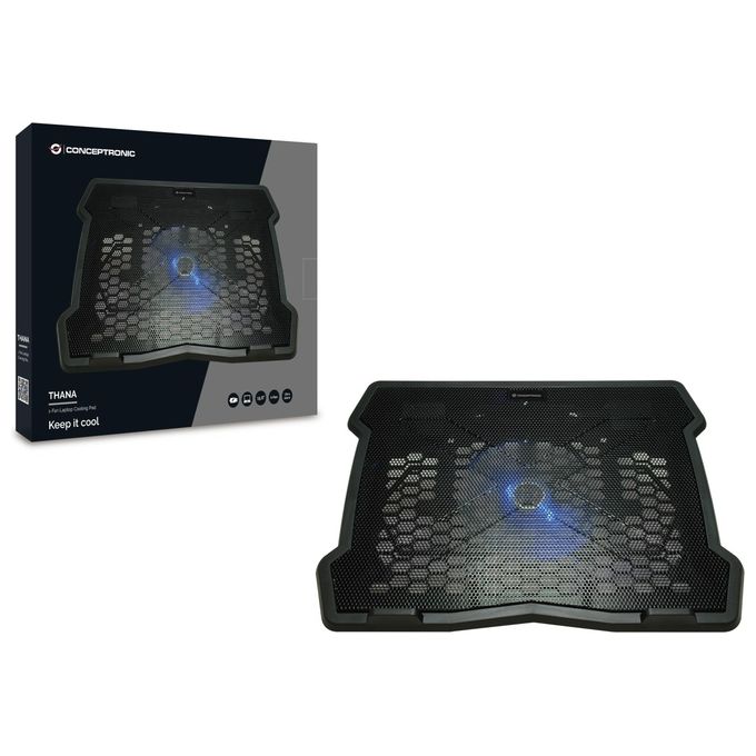 Conceptronic THANA05B Base di Raffreddamento per Laptop 15.6'' Nero