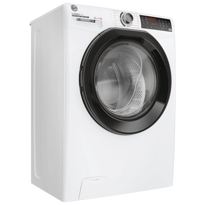 Hoover H-Wash 350 H3WPS4376TAMB6-S Lavatrice carica frontale Slim 7 Kg Classe A Centrifuga 1300 giri Profondita' 44 cm Inverter Funzione Vapore