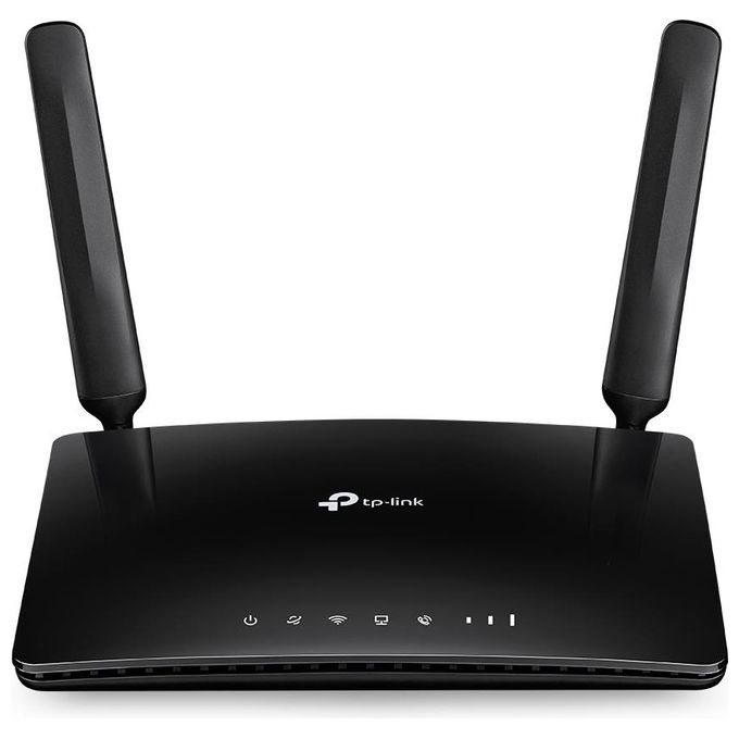 TP-Link TL-MR6500V Router 4G LTE Wireless N 300 Mbps Banda Singola 2.4 GHz Fast Ethernet VoLTE Slot Micro SIM colore Nero