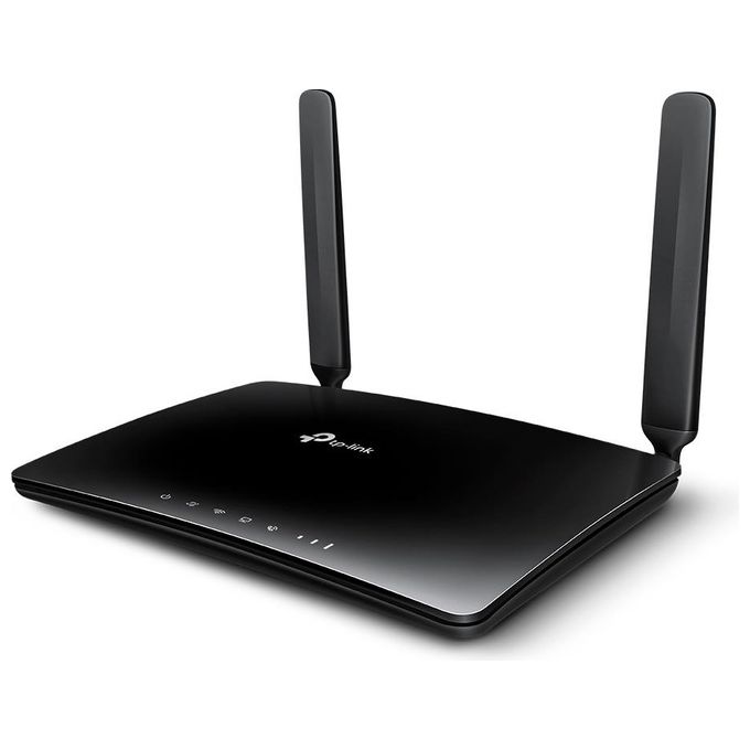 TP-Link TL-MR6500V Router 4G LTE Wireless N 300 Mbps Banda Singola 2.4 GHz Fast Ethernet VoLTE Slot Micro SIM colore Nero