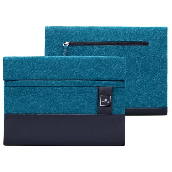 Rivacase 8803 Lantau Custodia Sleeve per Notebook 13.3'' 14'' ECO RPET Melange colore Aqua
