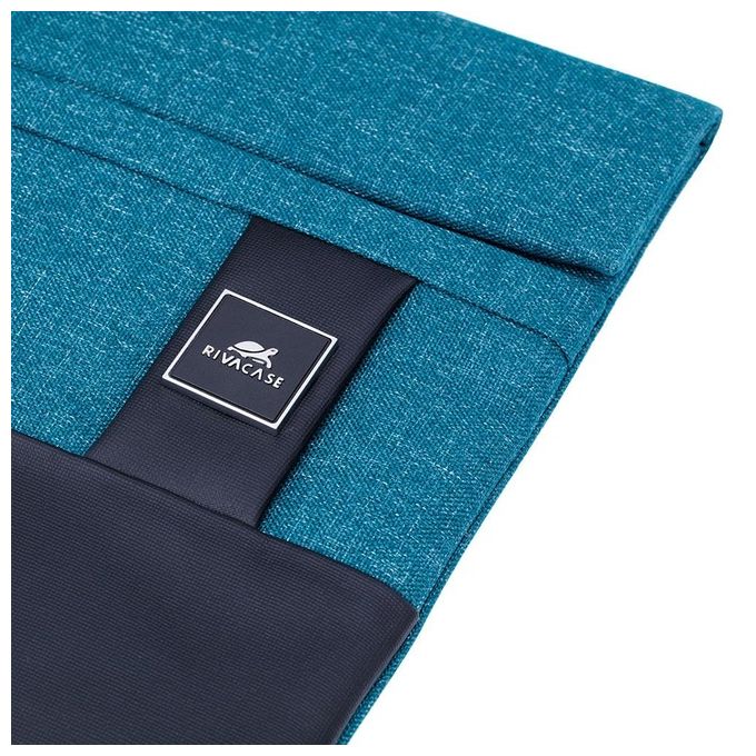 Rivacase 8803 Lantau Custodia Sleeve per Notebook 13.3'' 14'' ECO RPET Melange colore Aqua
